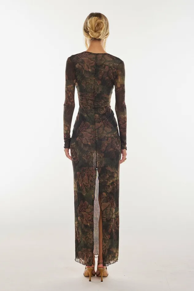 RESA Esme Dress In Autumn Women Midi Dress