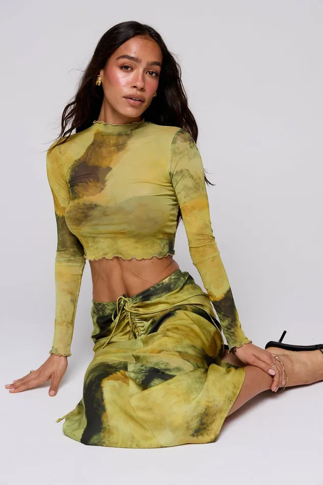 RESA Ida Top In Moonshadow Women Matching Sets