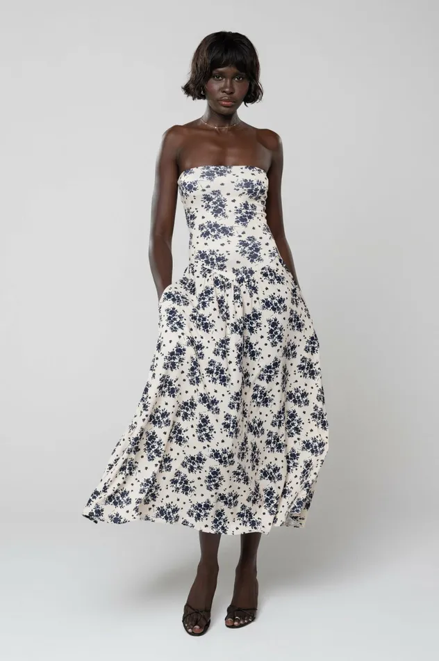 RESA Mackenzie Dress In Antoinette Women Midi Dress
