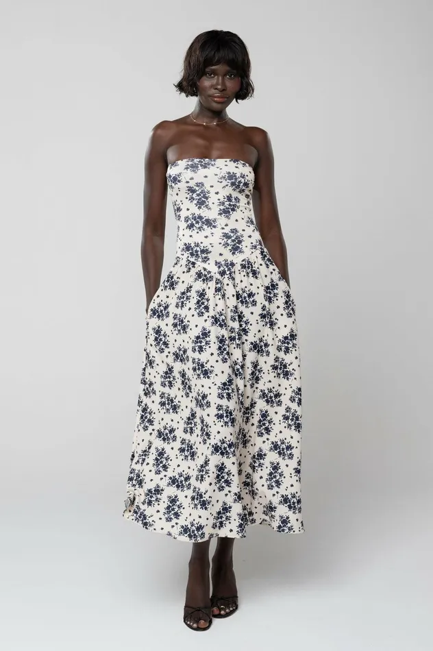 RESA Mackenzie Dress In Antoinette Women Midi Dress