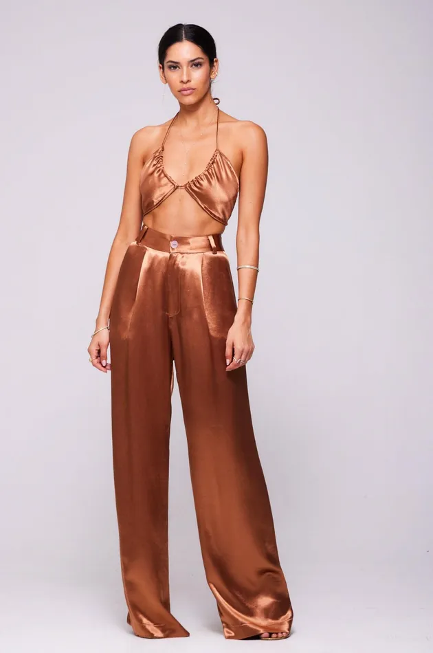RESA Sasha Trouser In Copper Women Bottoms