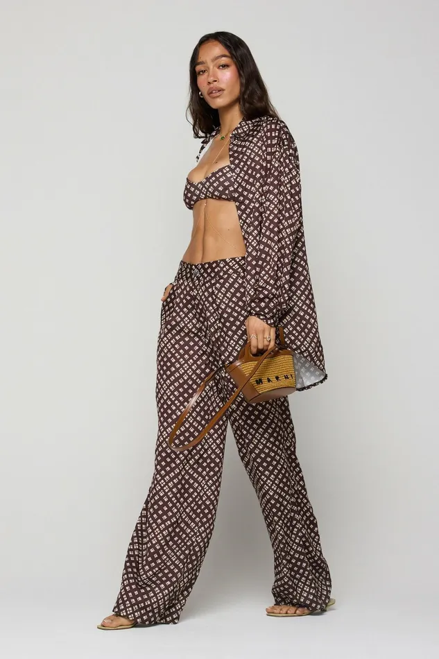 RESA Sasha Trouser In Mocha Women Bottoms