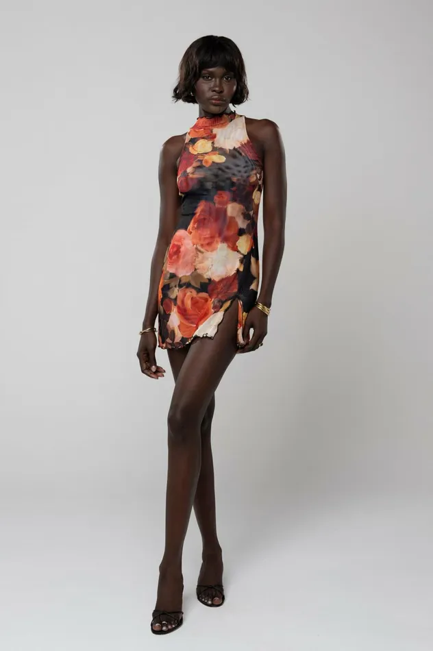 RESA Savannah Mini In Muse Women Mini Dresses