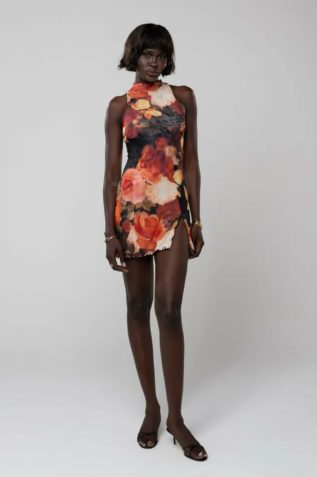 RESA Savannah Mini In Muse Women Mini Dresses