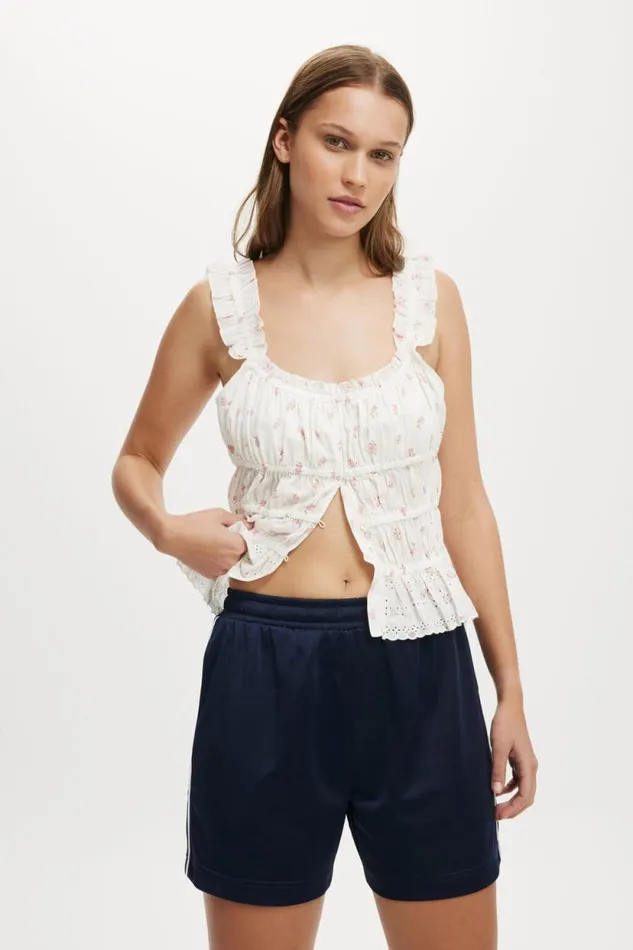 Retro Sporty Long Short Winter Night Women Cotton On Sweats and Hoodies