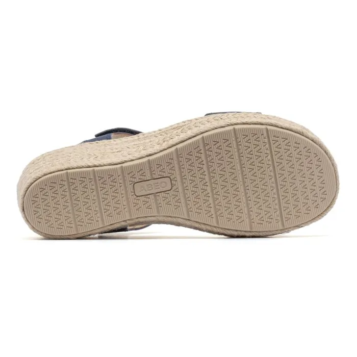 Riviera Strap Sandal Blue Womens Abeo Sandals