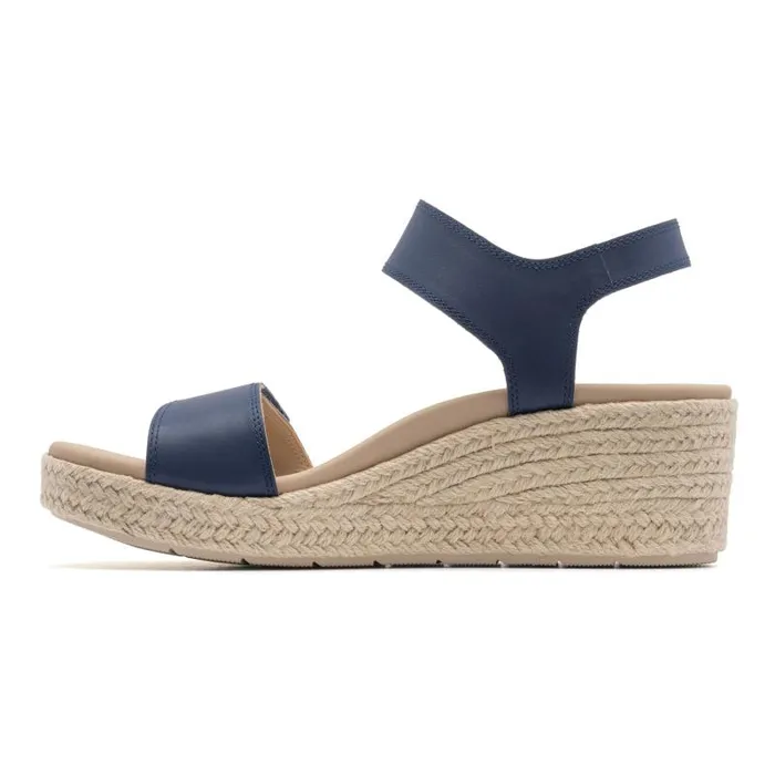 Riviera Strap Sandal Blue Womens Abeo Sandals