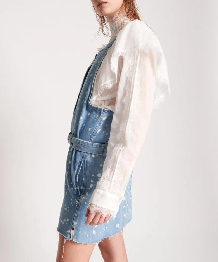 ROYAL SALT DENIM PINI DRESS Women One Teaspoon Midi and Maxi Dresses ROYAL SALT DENIM PINI DRESS Women One Teaspoon Midi and Maxi Dresses