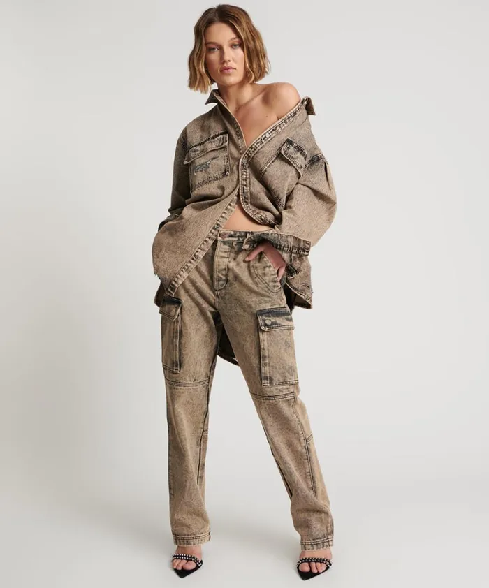 RUST CARGO MOTION PANTS Women One Teaspoon Bottoms