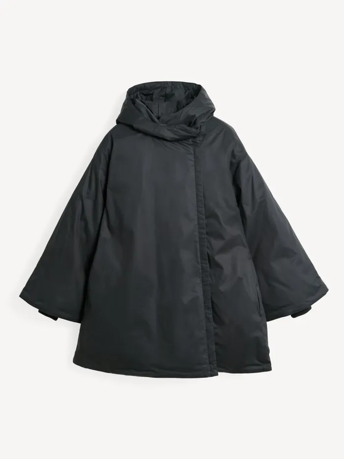 Sallimo Padded Coat Black Women By Malene Birger Coats and Jackets