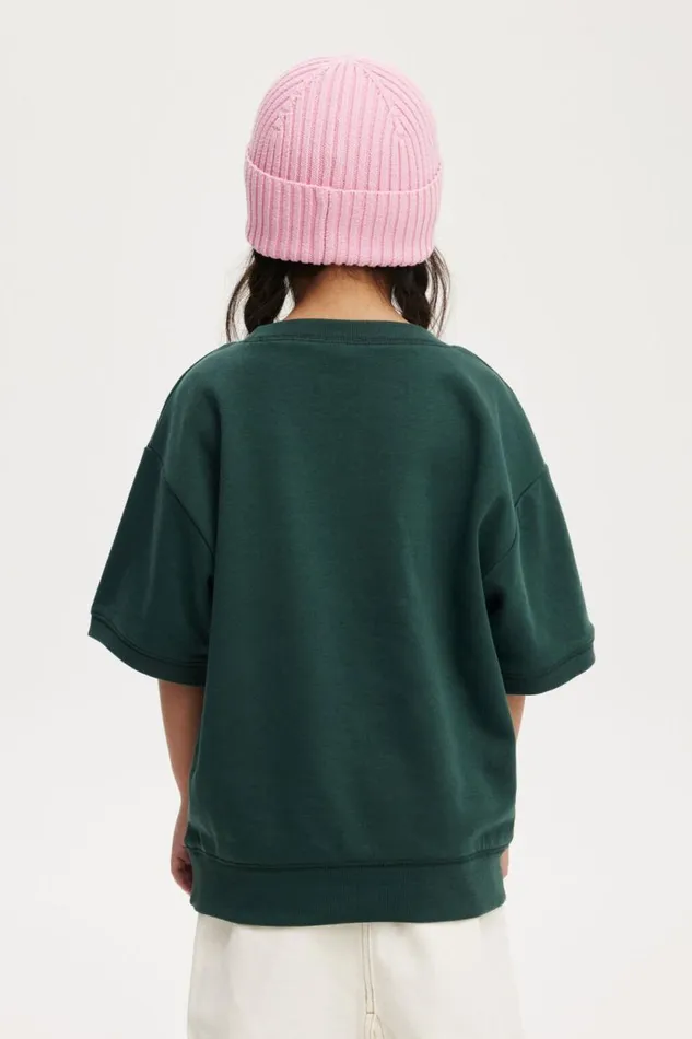 Sandy Short Sleeve Sports Crew Pine Tree Greenwild Child Boys Cotton On Sweatshirts and Sweatpants Sandy Short Sleeve Sports Crew Pine Tree Greenwild Child Boys Cotton On Sweatshirts and Sweatpants