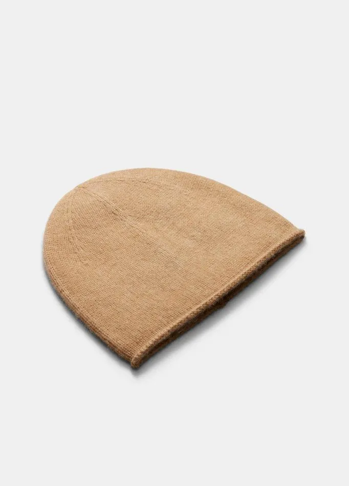 Scarves and Hats Women Vince Plush Cashmere RolledEdge Beanie Camel Scarves and Hats Women Vince Plush Cashmere RolledEdge Beanie Camel