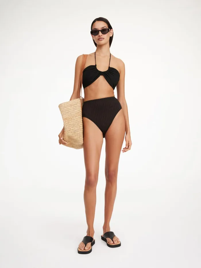 Seabay Bikini Bottoms Black Women By Malene Birger Swimwear