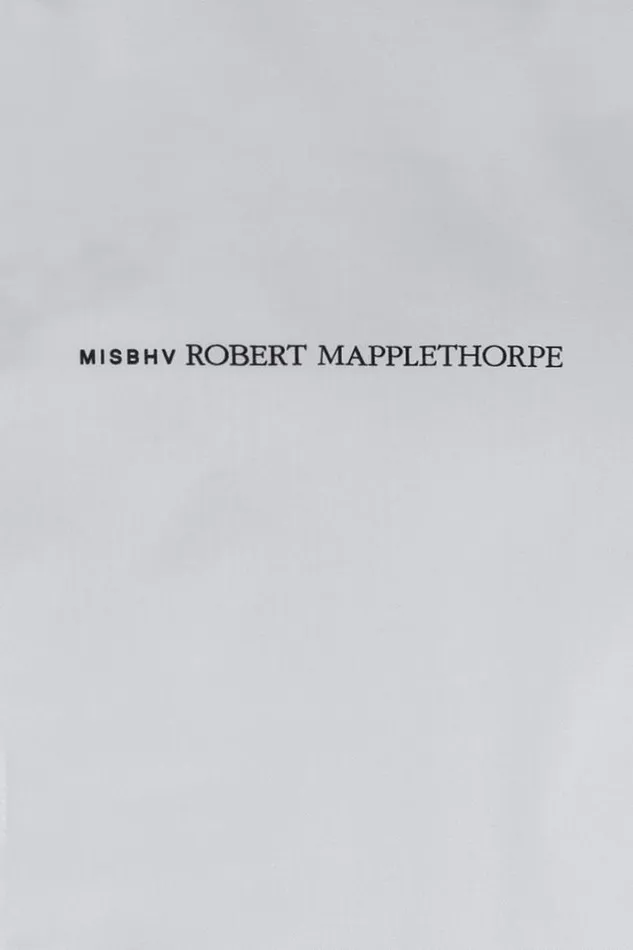 Self Portrait 1980 Robert Mapplethorpe Shirt White Women MISBHV Tops