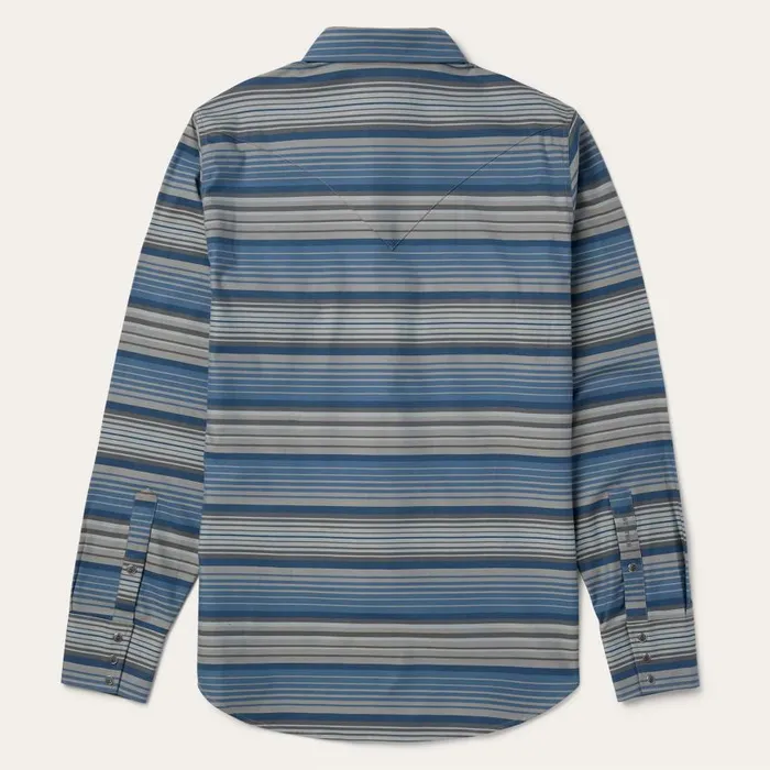Serape Stripe Western Shirt Serape Stripe Western Shirt Men Stetson Western Shirts