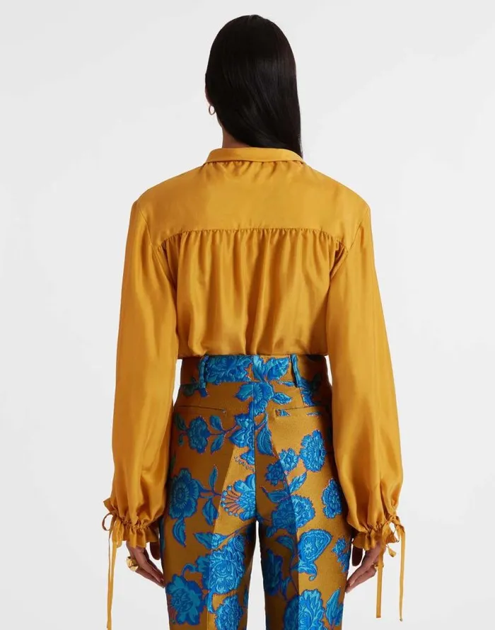 Shirt And Sassy Solid Gold Women La Double J Shirts and Tops Shirt And Sassy Solid Gold Women La Double J Shirts and Tops