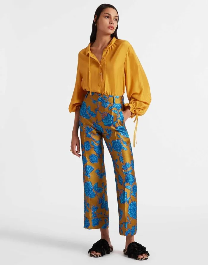 Shirt And Sassy Solid Gold Women La Double J Shirts and Tops Shirt And Sassy Solid Gold Women La Double J Shirts and Tops