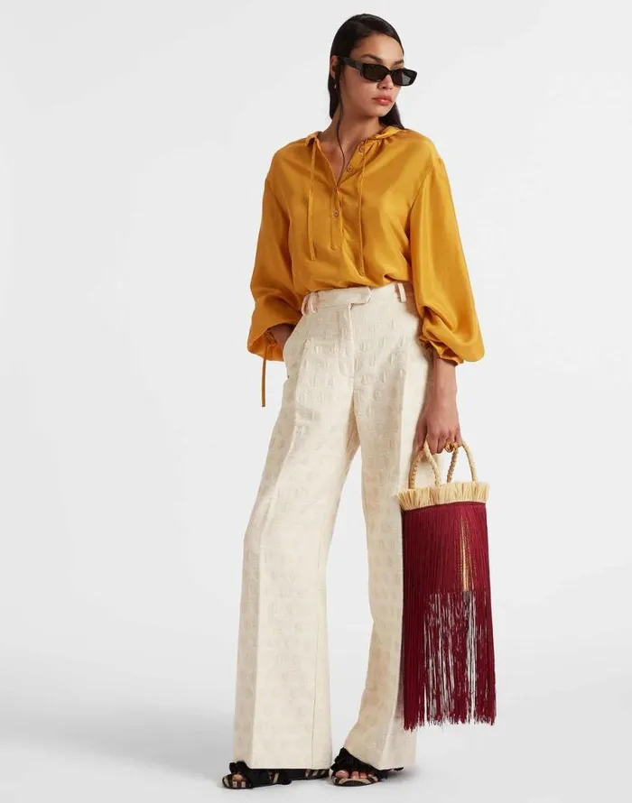 Shirt And Sassy Solid Gold Women La Double J Shirts and Tops Shirt And Sassy Solid Gold Women La Double J Shirts and Tops