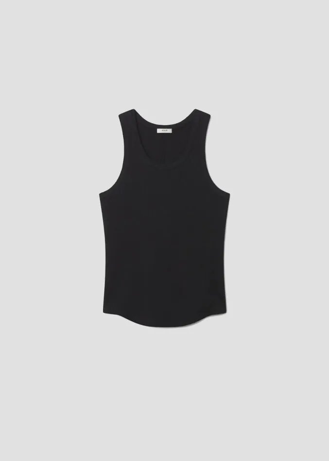 Shirts Men Agolde Morris Tank In Black