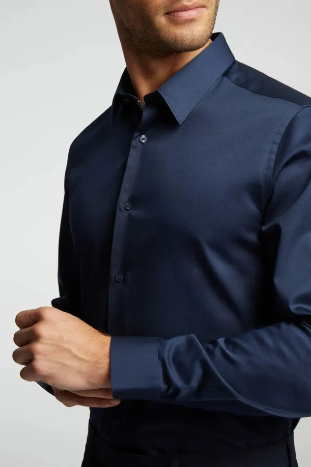 Shirts Men Ted Baker DUDDON Navy