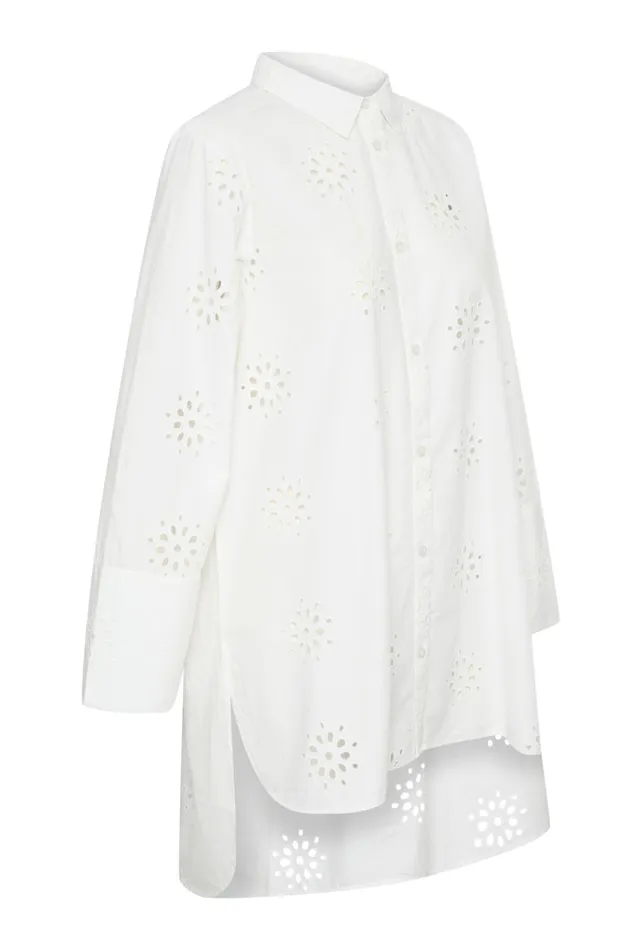 Shirts Women CULTURE CUcassie Shirt Spring Gardenia