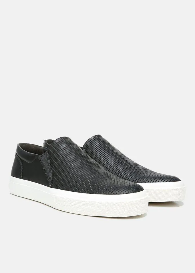 Shoes Men Vince Fletcher Leather Sneaker Black Shoes Men Vince Fletcher Leather Sneaker Black