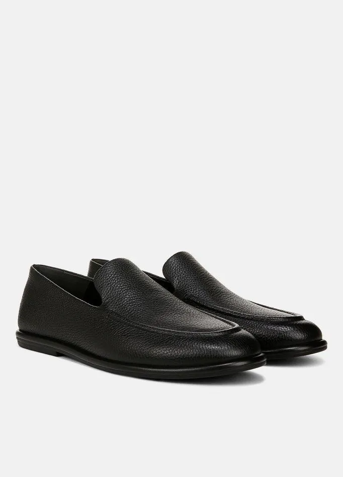 Shoes Men Vince Hann Leather Loafer Black Shoes Men Vince Hann Leather Loafer Black