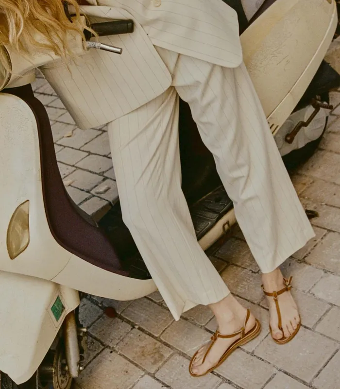 Shoes Women DEN DEN and KJacques Cte Sandal Naturel