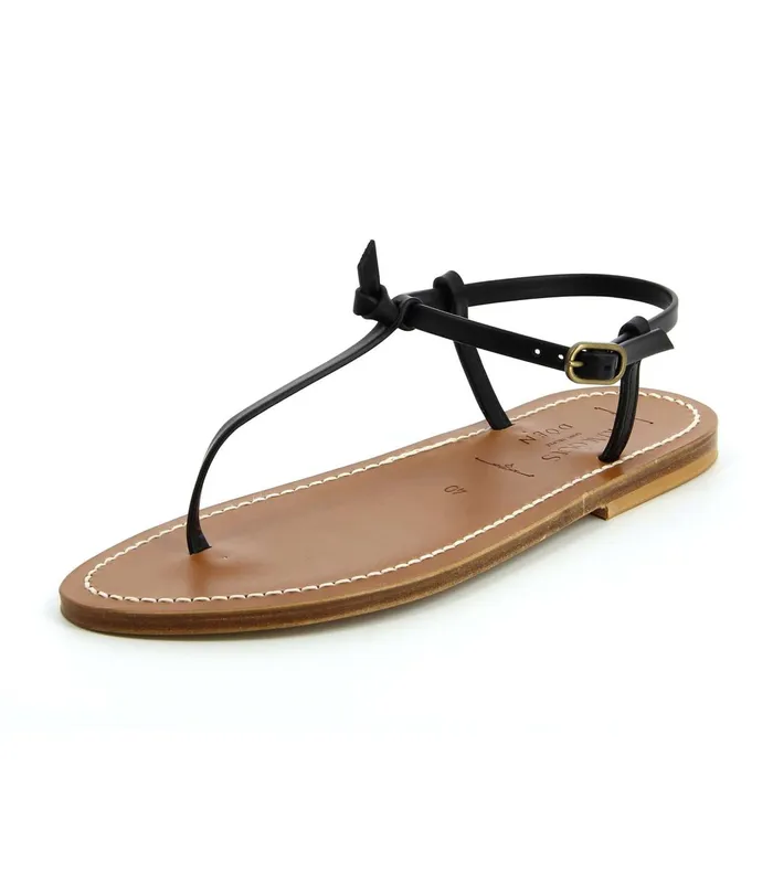 Shoes Women DEN DEN and KJacques Cte Sandal Noir