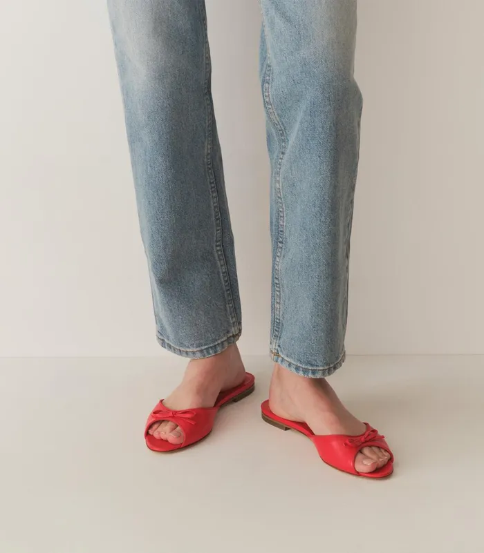 Shoes Women DEN Rapallo Slide Fuego Nappa