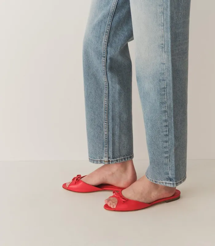 Shoes Women DEN Rapallo Slide Fuego Nappa