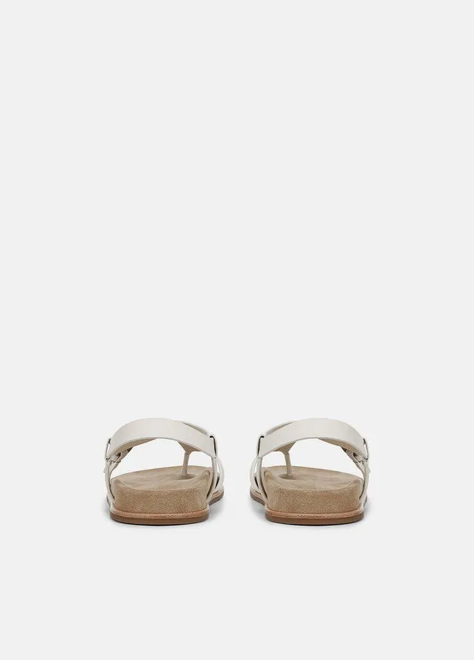 Shoes Women Vince Franca Leather Sandal Milk Shoes Women Vince Franca Leather Sandal Milk