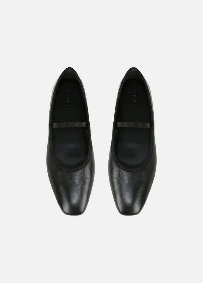 Shoes Women Vince Vivian Leather Mary Jane Flat Black Shoes Women Vince Vivian Leather Mary Jane Flat Black
