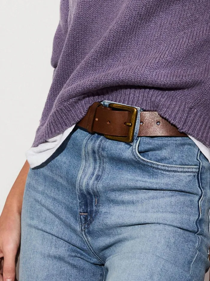 Shop Brochu Walker Belts The Heritage Buckle Belt Distressed Brown
