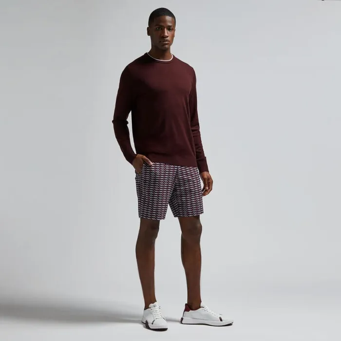 Shorts Men GFORE BRICK STRIPE MAVERICK 4WAY STRETCH SHORT Cabernet Shorts Men GFORE BRICK STRIPE MAVERICK 4WAY STRETCH SHORT Cabernet