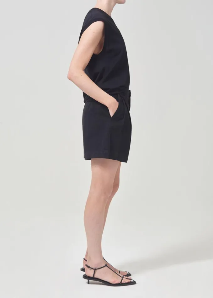 Shorts Women Agolde Becker Short In Black