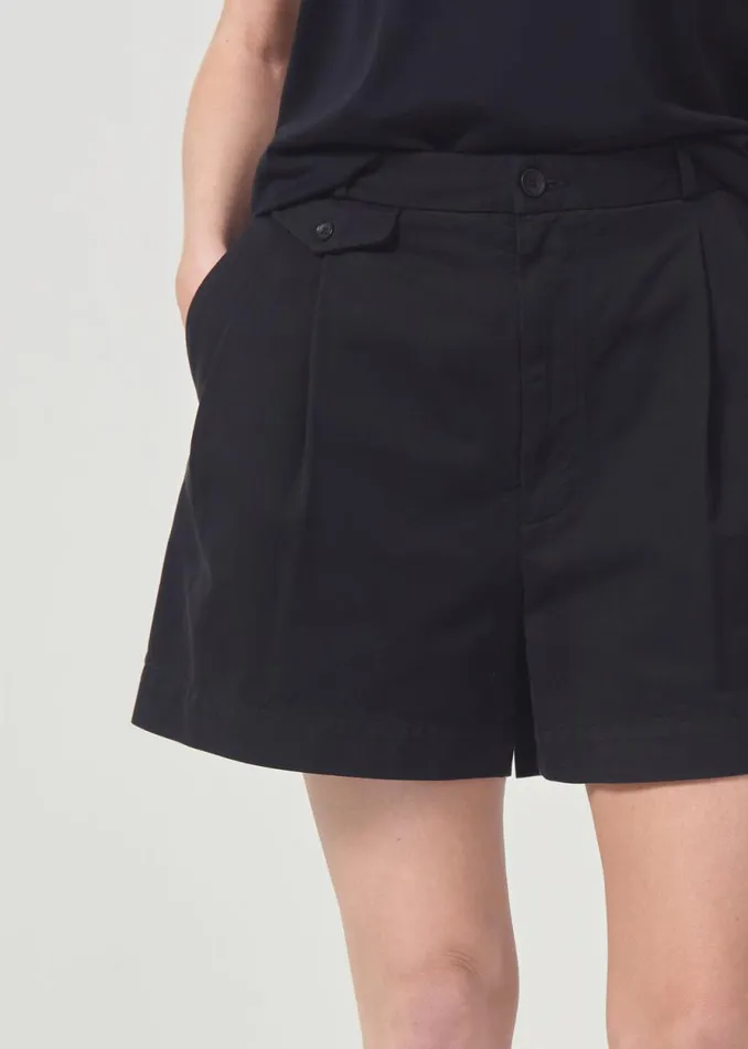 Shorts Women Agolde Becker Short In Black