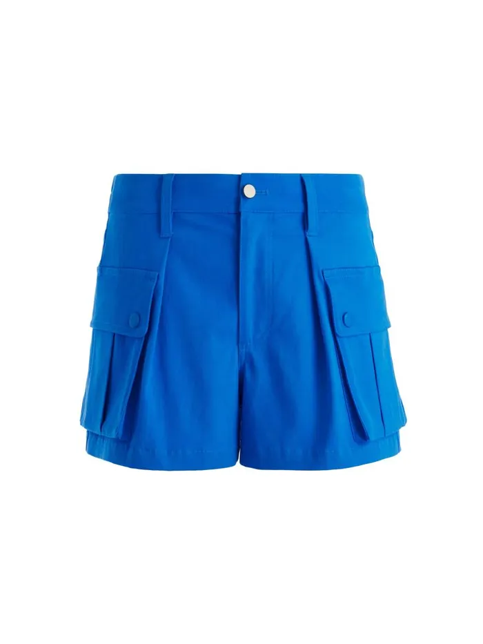 Shorts Women Alice Olivia JOETTE LOW RISE CARGO SHORT French Blue