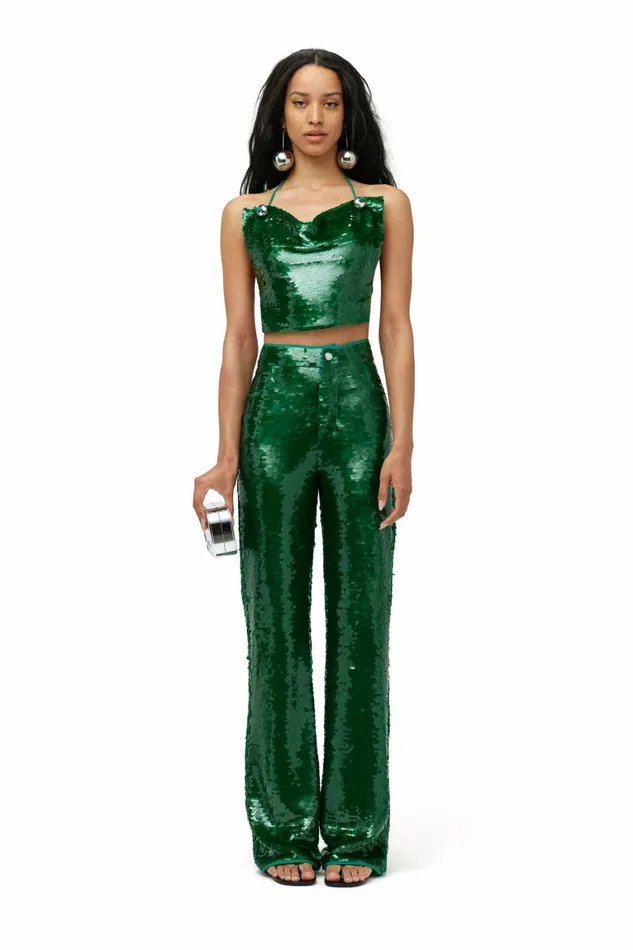 Simon Miller Bottoms Women Sequin Can Can Pant Joot
