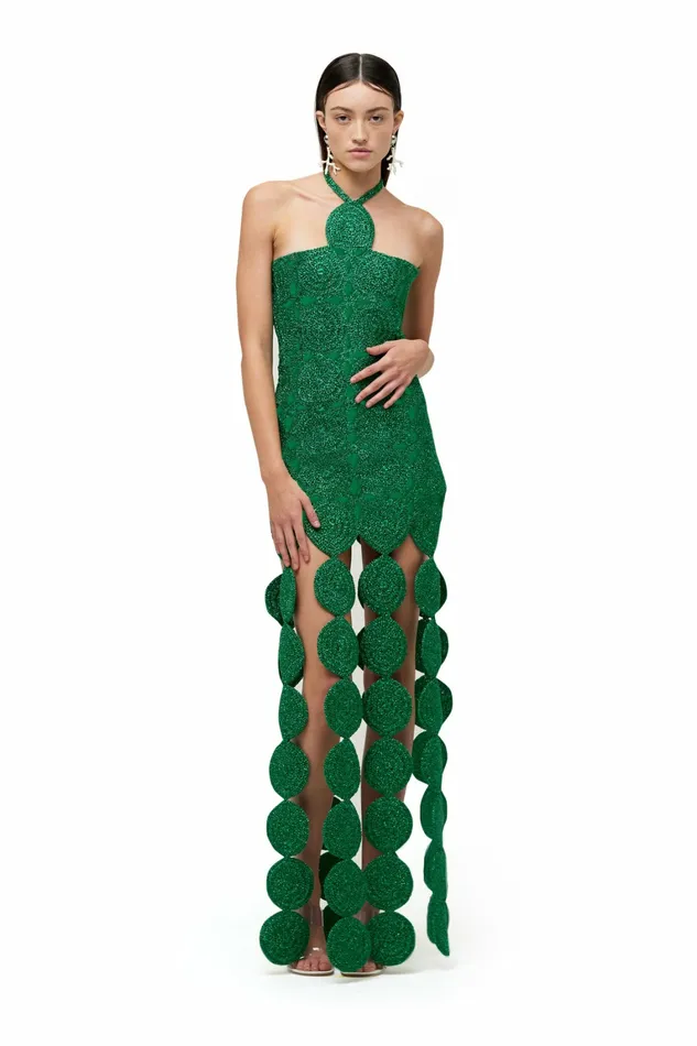 Simon Miller Dresses Women Beep Beep Dress Gummy Green