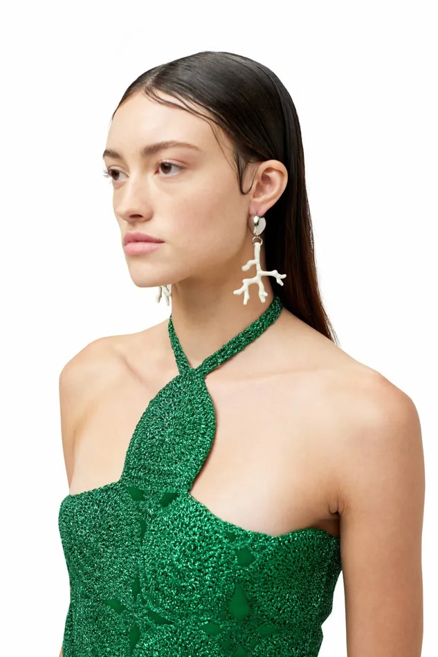 Simon Miller Dresses Women Beep Beep Dress Gummy Green Simon Miller Dresses Women Beep Beep Dress Gummy Green