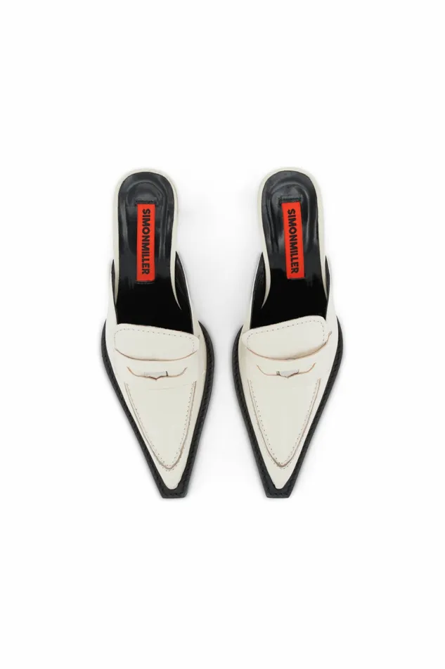 Simon Miller Heels Women Penny Mule Macadamia Simon Miller Heels Women Penny Mule Macadamia