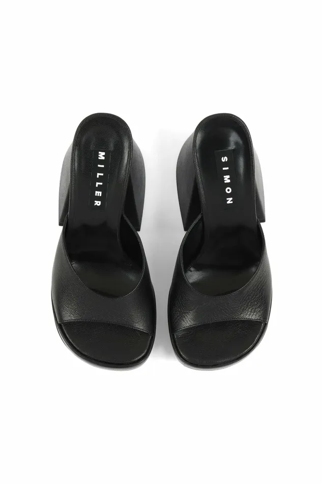 Simon Miller Heels Women Slice Heel Black Simon Miller Heels Women Slice Heel Black