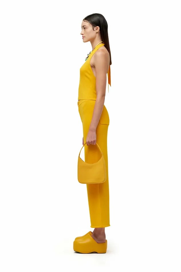 Simon Miller Knitwear Women Knits By Cropped Jabber Pant Sherbet Orange Simon Miller Knitwear Women Knits By Cropped Jabber Pant Sherbet Orange