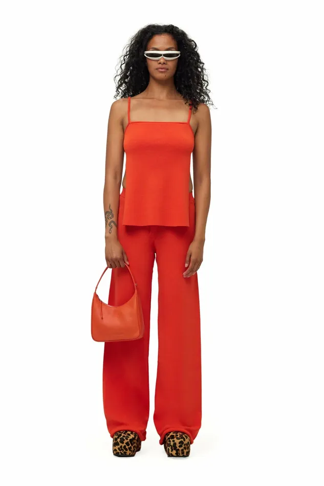 Simon Miller Knitwear Women Knits By Jabber Pant Carnival Red