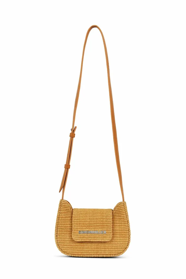 Simon Miller Mini Bags Women Crossbody Mini Retro Bag Natural