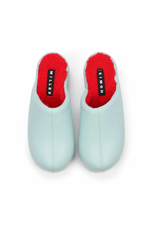 Simon Miller Platforms Women Platform Bubble Clog Salted Blue Simon Miller Platforms Women Platform Bubble Clog Salted Blue