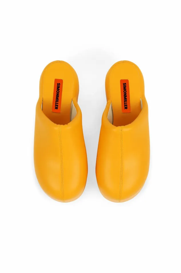 Simon Miller Platforms Women Platform Bubble Clog Sherbert Orange Simon Miller Platforms Women Platform Bubble Clog Sherbert Orange