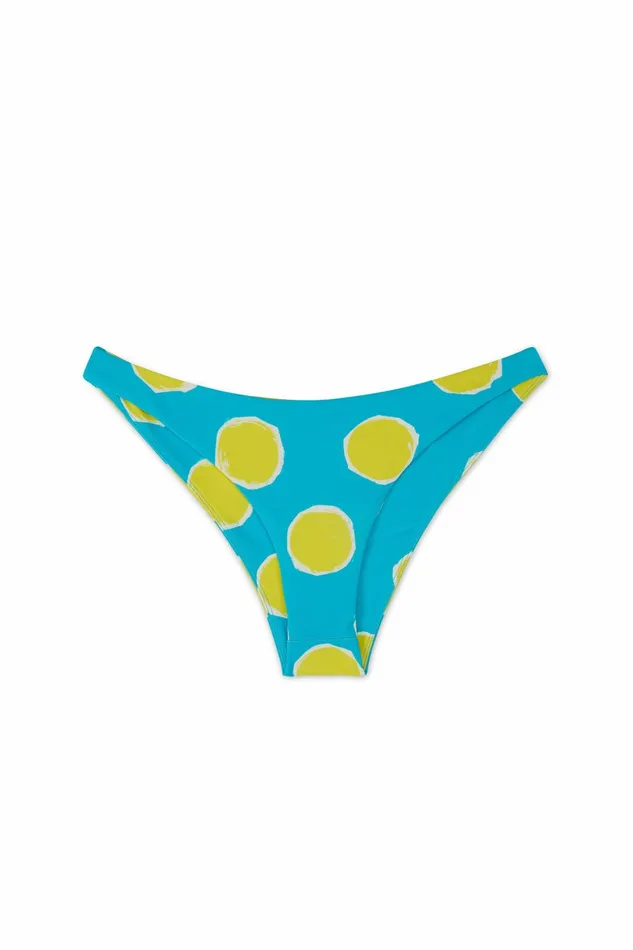 Simon Miller Swim Women Bwai Bikini Bottom Suburban Blue Valley Green Dot Print Simon Miller Swim Women Bwai Bikini Bottom Suburban Blue Valley Green Dot Print