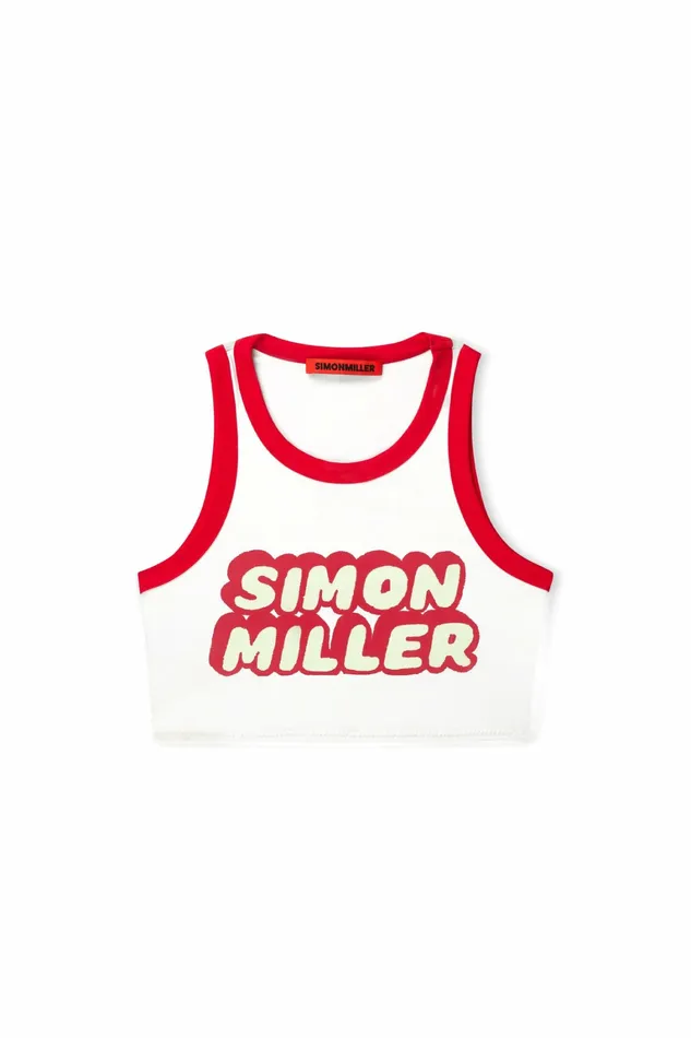 Simon Miller Swim Women Dibby Swim Tank Cherry Dibby Graphic